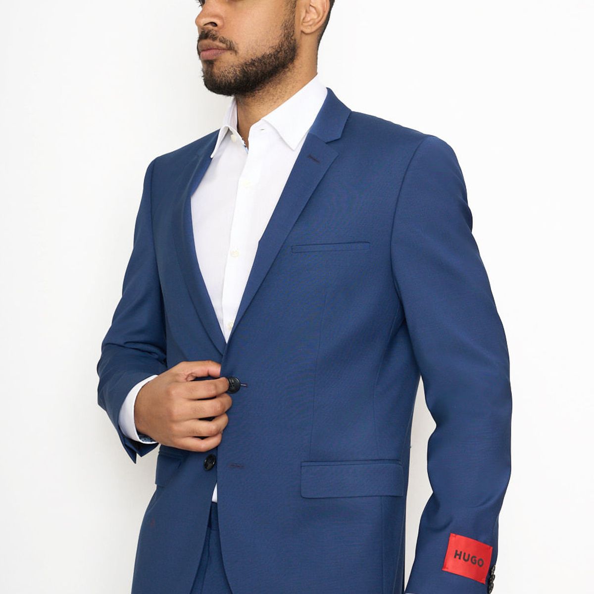 HUGO BOSS - Hugo - Saco extra slim fit en mezcla de lana elástica