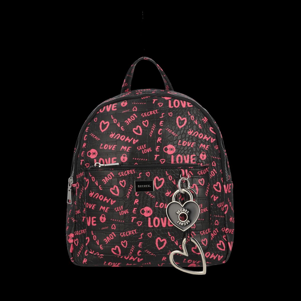 SECRET - Mochila Love Mediana Multicolor