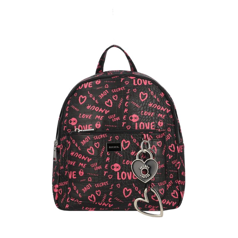 SECRET - Mochila Love Mediana Multicolor