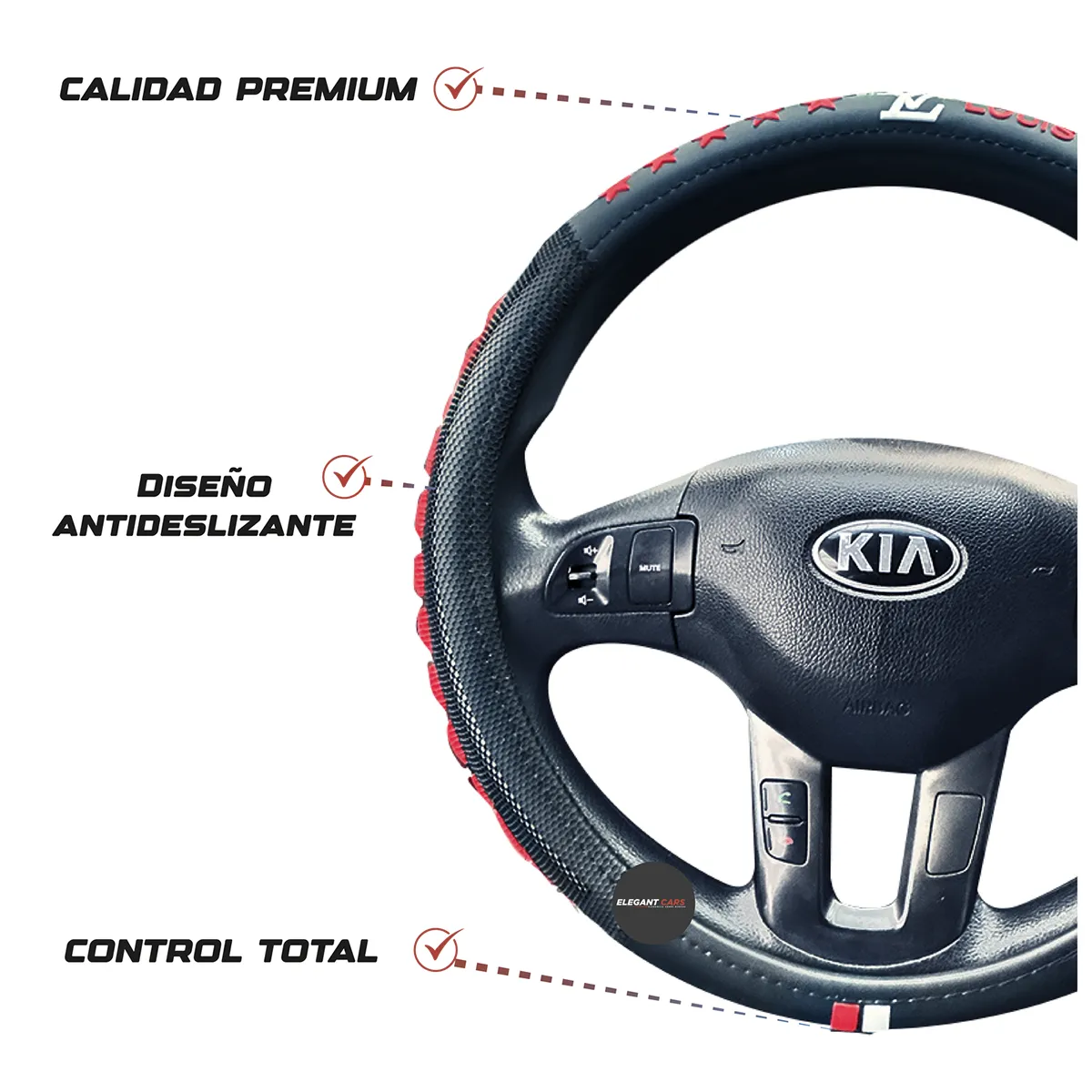 JET - Forro De Timón Panal Antideslizantes 37 38CM