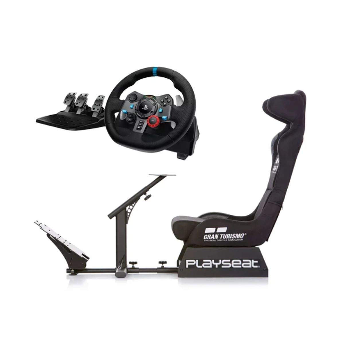 LOGITECH - Combo Simulador Playseat Gran Turismo + Logitech G29