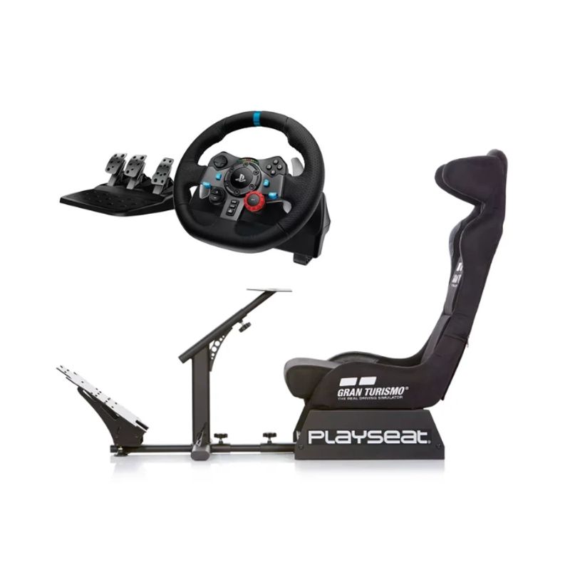 LOGITECH - Combo Simulador Playseat Gran Turismo + Logitech G29