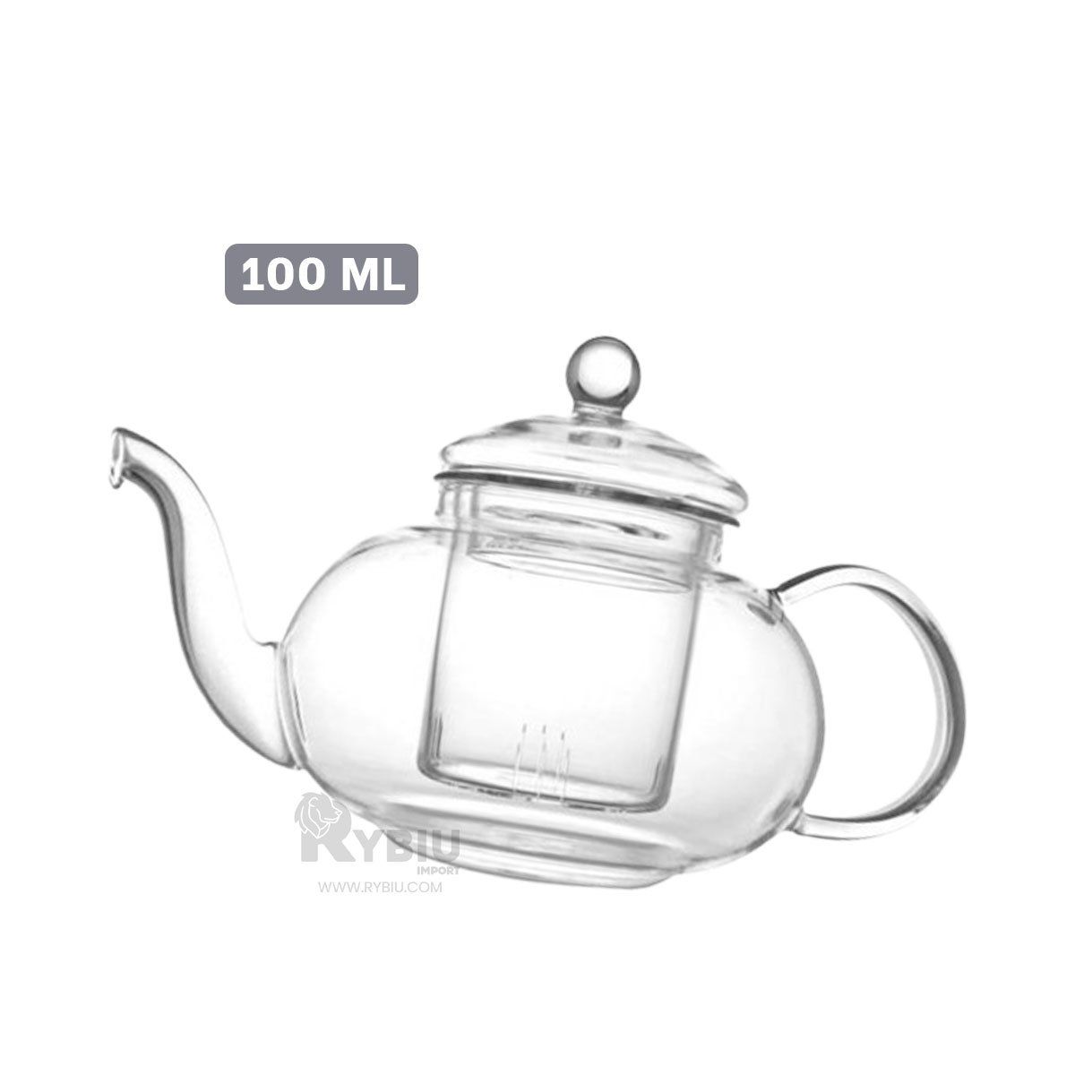 RYBIU IMPORT - Caldera Duradera de 100ML Transparente Y+Regalo Stickers