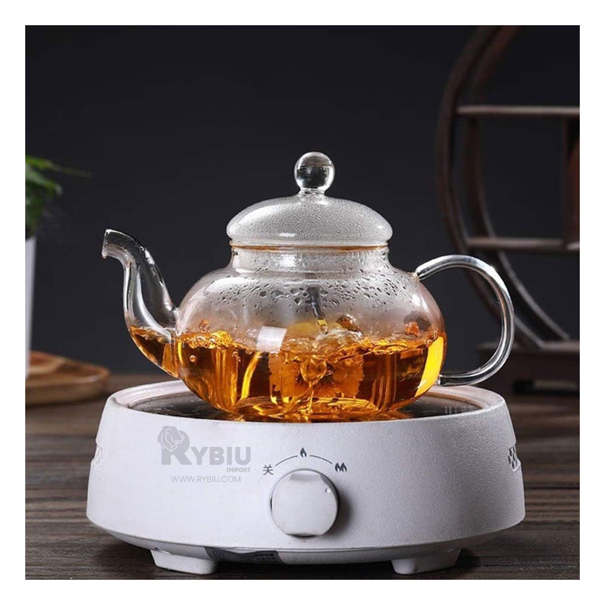 RYBIU IMPORT - Caldera Duradera de 100ML Transparente Y+Regalo Stickers