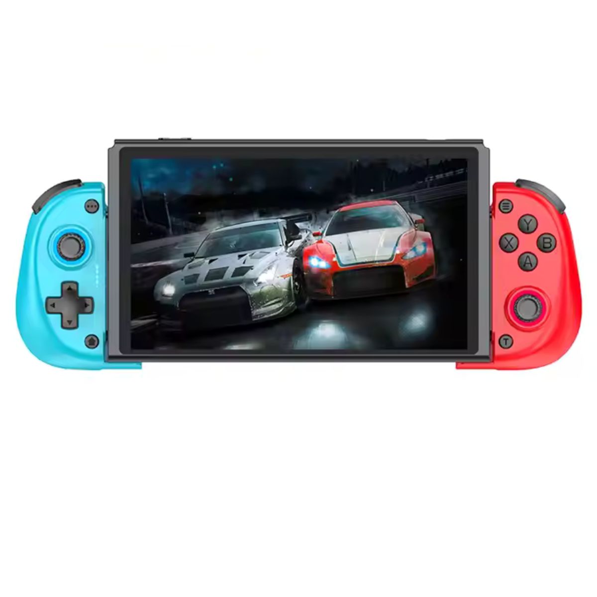 GENERICO - Gamepad BSP X3 Mando Celular Android iOs Multiplataforma Azul Rojo