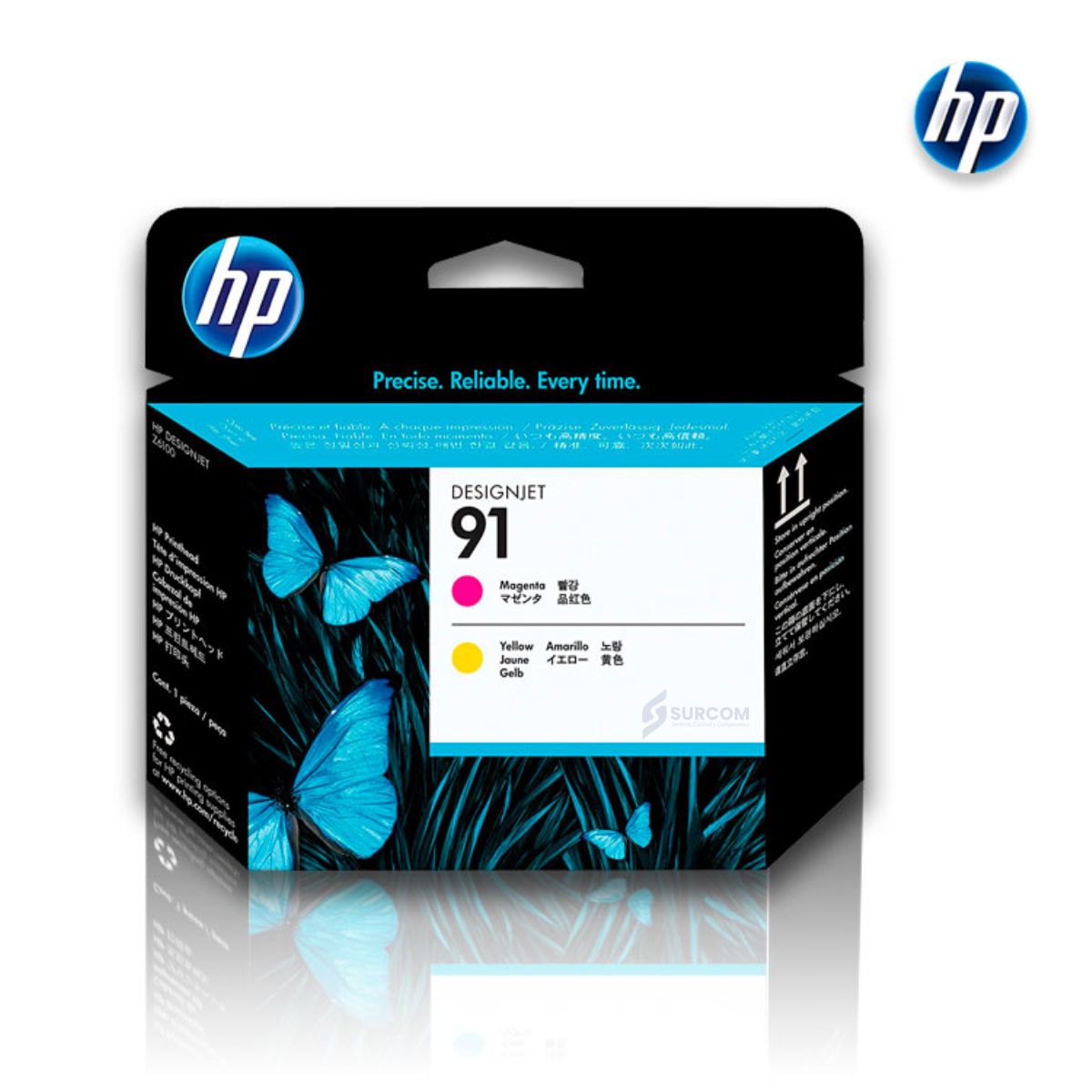 HP - Cabezal HP C9461A 91 Magenta y Yellow Original