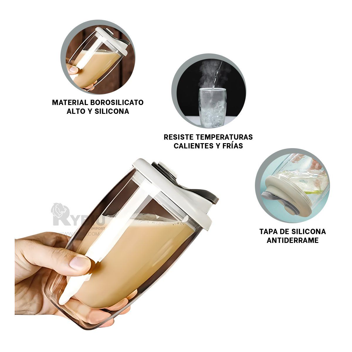 GENERICO - Envase Cristalizado en Plomo 450ml Y+Banderitas Adhesivas