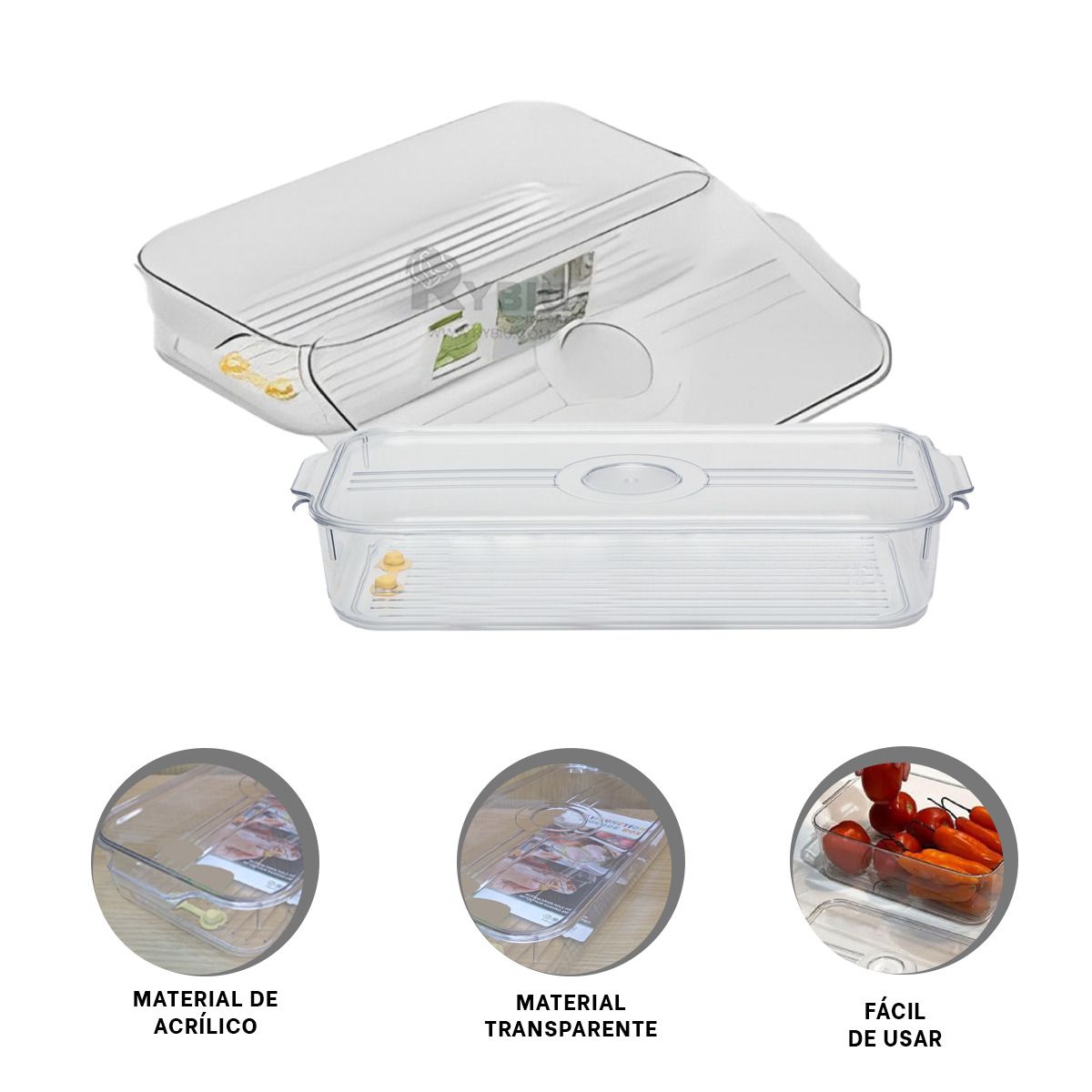 GENERICO - Fuente Versatil Rectangular de 30x16x5cm Y+Regalo Agendita