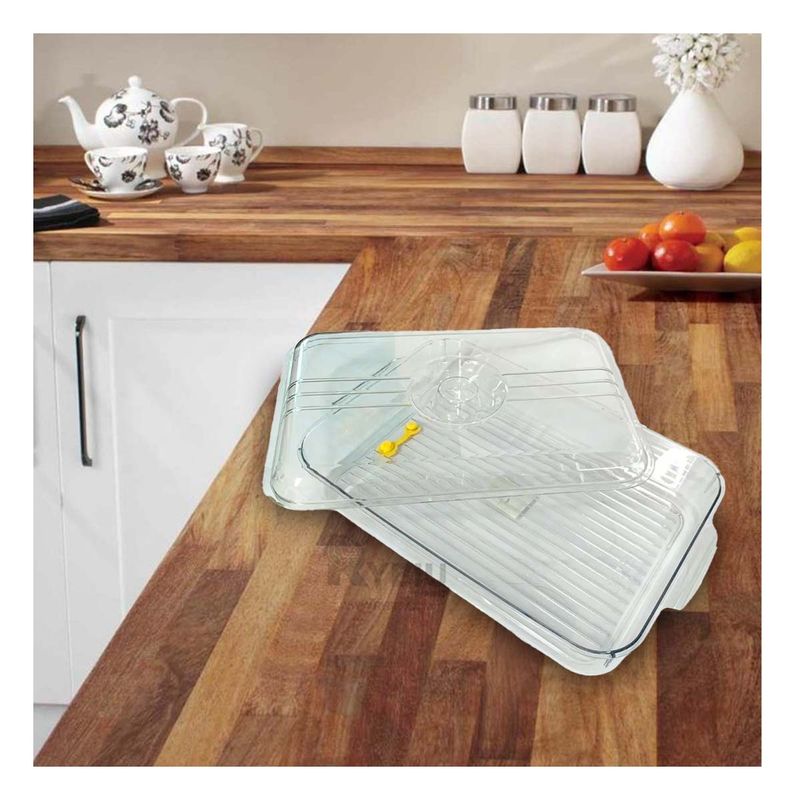 GENERICO - Bandeja Rectangular con Tapa Ovalada Y+Regalo Stickers