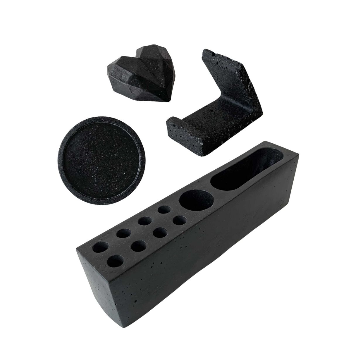 GENERICO - Accesorios Escritorio Organiza Posavasos Negro