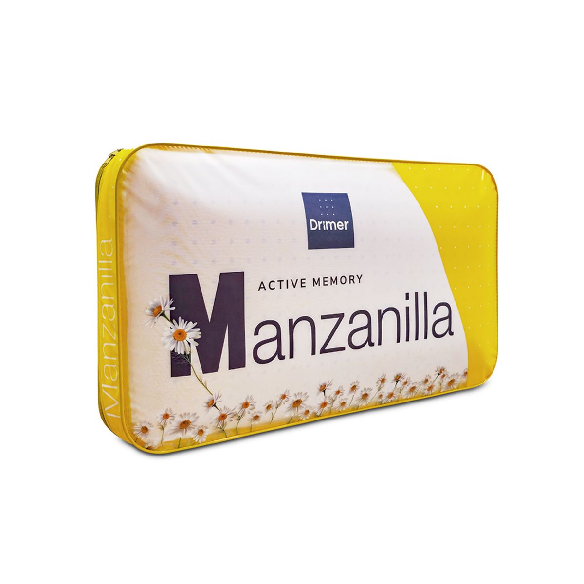 DRIMER - Almohada Active Memory Manzanilla Queen (70x40 cm)