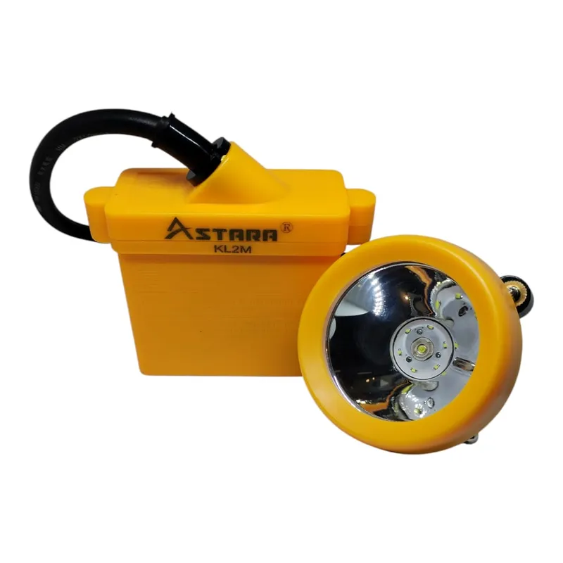 GENERICO - Linterna Minero KL2M astralux amarillo Astara