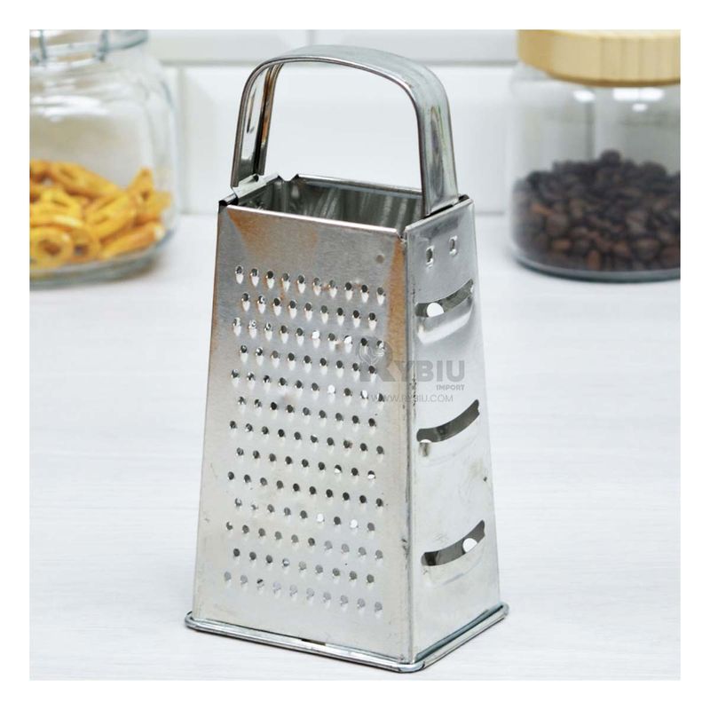 RYBIU IMPORT - Raspador Inoxidable y Util en L Y+Envoltorio de Regalo