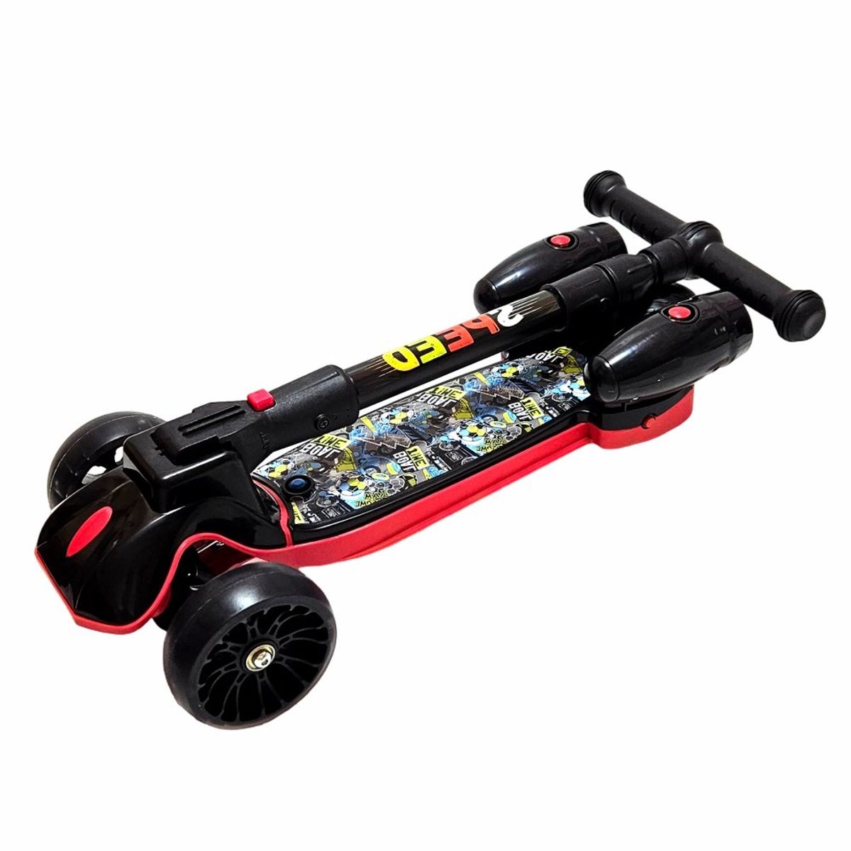 GENERICO - Scooter Patineta De Niños Musical Luces con Bluetoth-League
