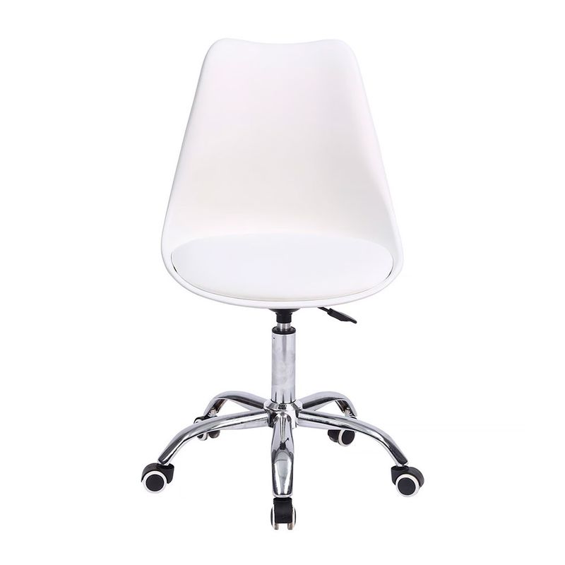 OFIDEAS - Silla De Comedor Diseño Ema Hb Giratorio Blanco Ofideas