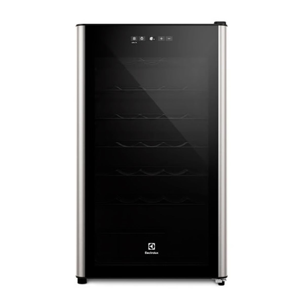 ELECTROLUX - Cava de Vinos con COMPRESOR ELECTROLUX 34 BOTELLAS ERWV34W2MWB Negro_.