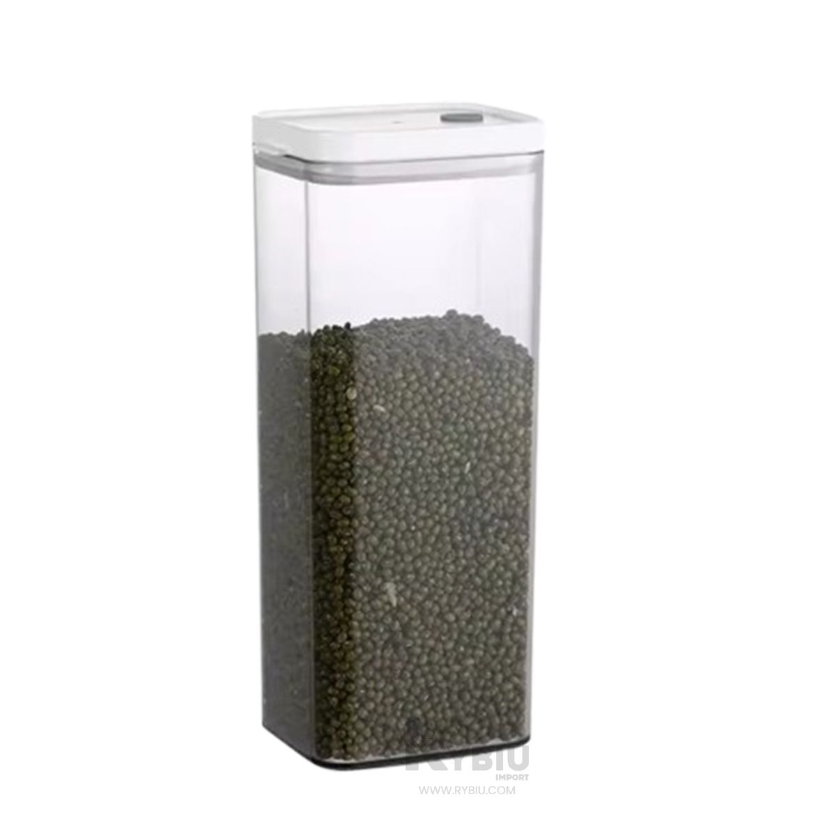 GENERICO - Contenedor Frasco de Acrilico de 1900ml Tapa Plomo