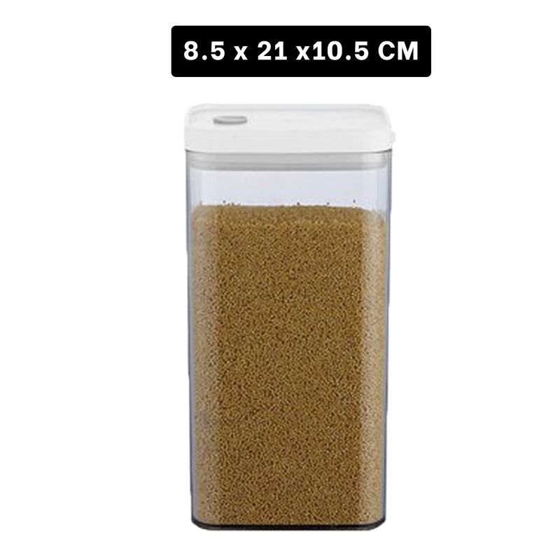 RYBIU IMPORT - Envase de Alimento 1500ml Tapa Plomo Y+Ligas de Regalo