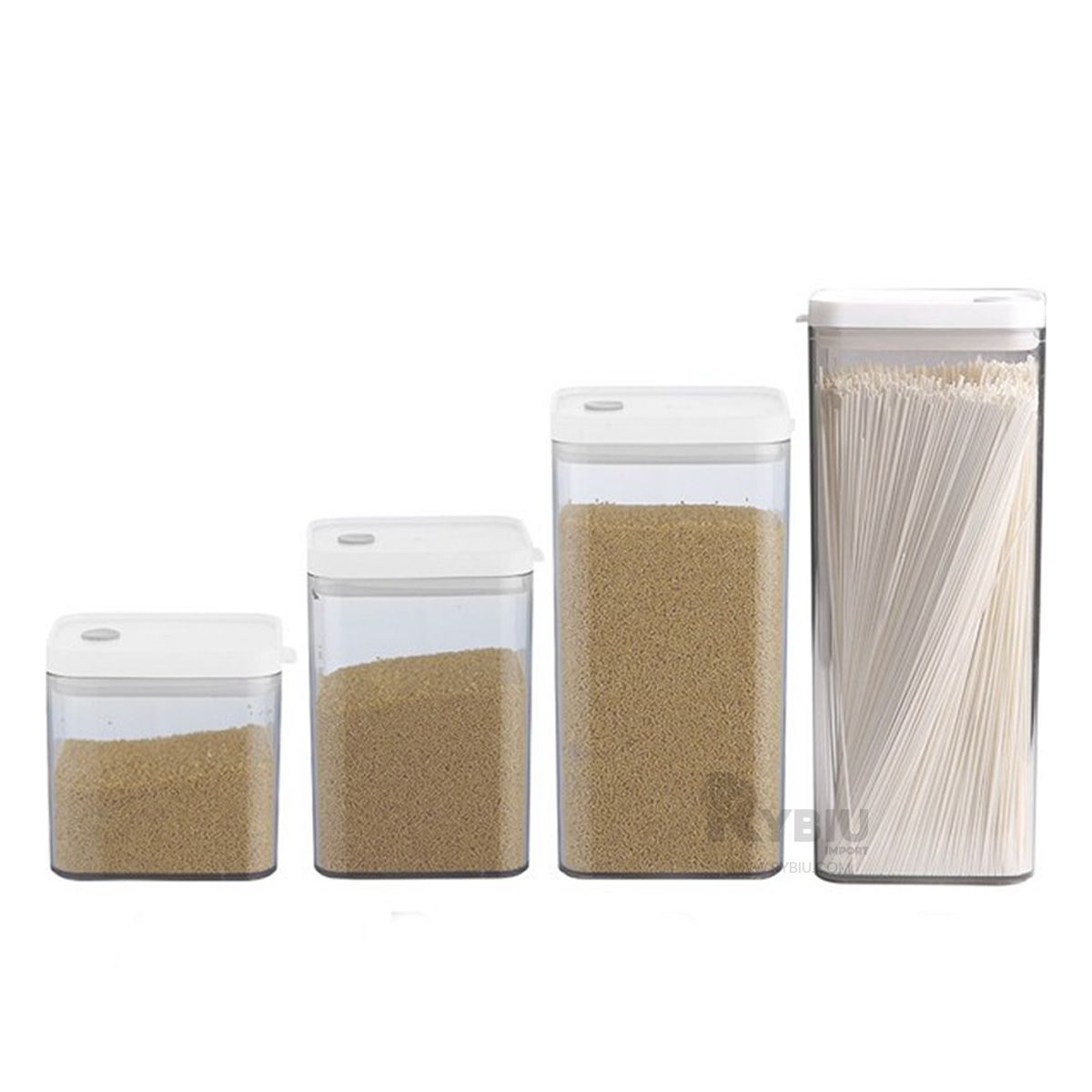 RYBIU IMPORT - Frasco Elegante Frasco de 1100ml Plomo Y+Regalo Stickers