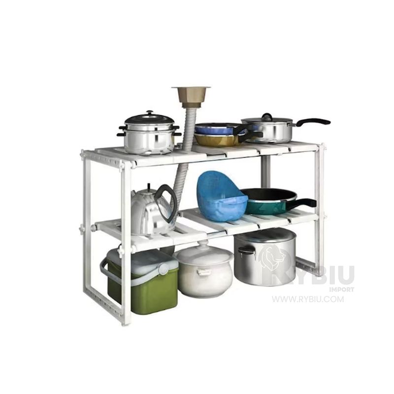 RYBIU IMPORT - Encimera Practica y Funcional en Blanco Y+Gift Stickers