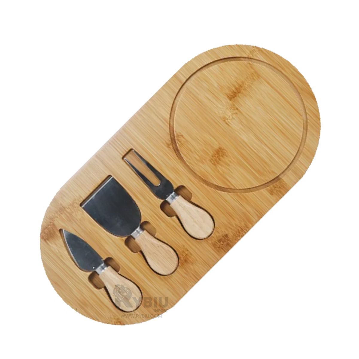 GENERICO - Set para Cortar Alimentos en Madera Y+Regalo Agendita