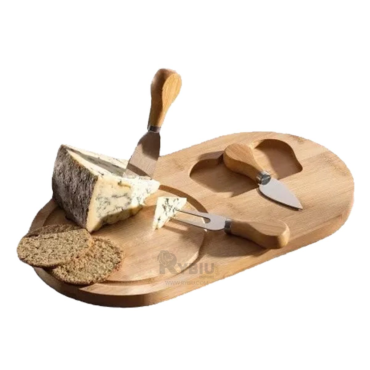 GENERICO - Set 03 Piezas Profesional Cocina en Madera Y+Regalo Stickers