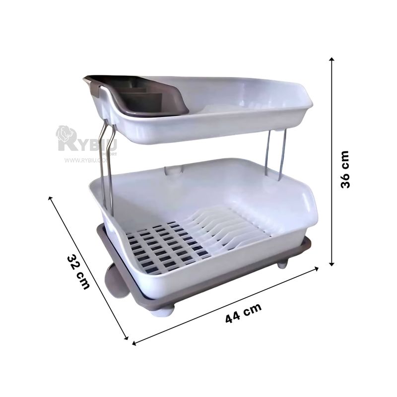 GENERICO - Colador Duro de Platos 2N Marron Y+Regalo Ligas para Peinar