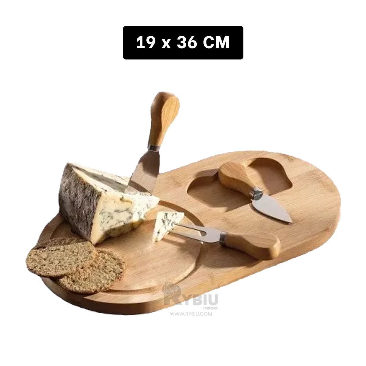 GENERICO - Kit para Cortaduras de Comidas de Madera Y+Ligas de Regalo