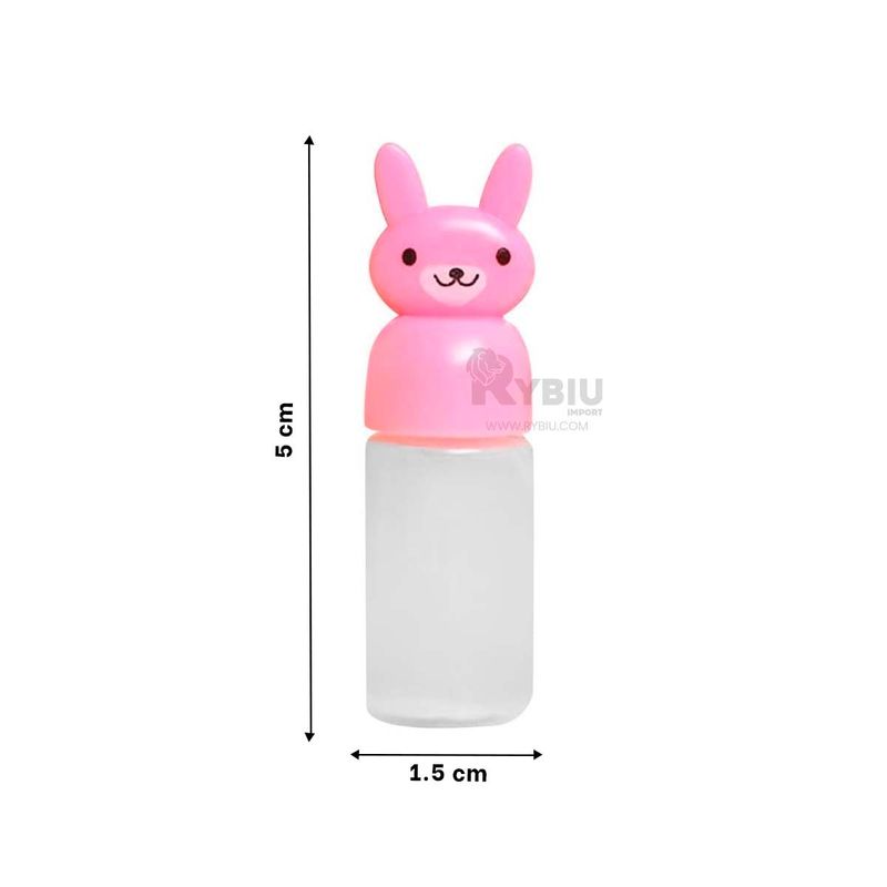 GENERICO - Kit de Mini Botellas Cremeros Y+Ligas de Regalo