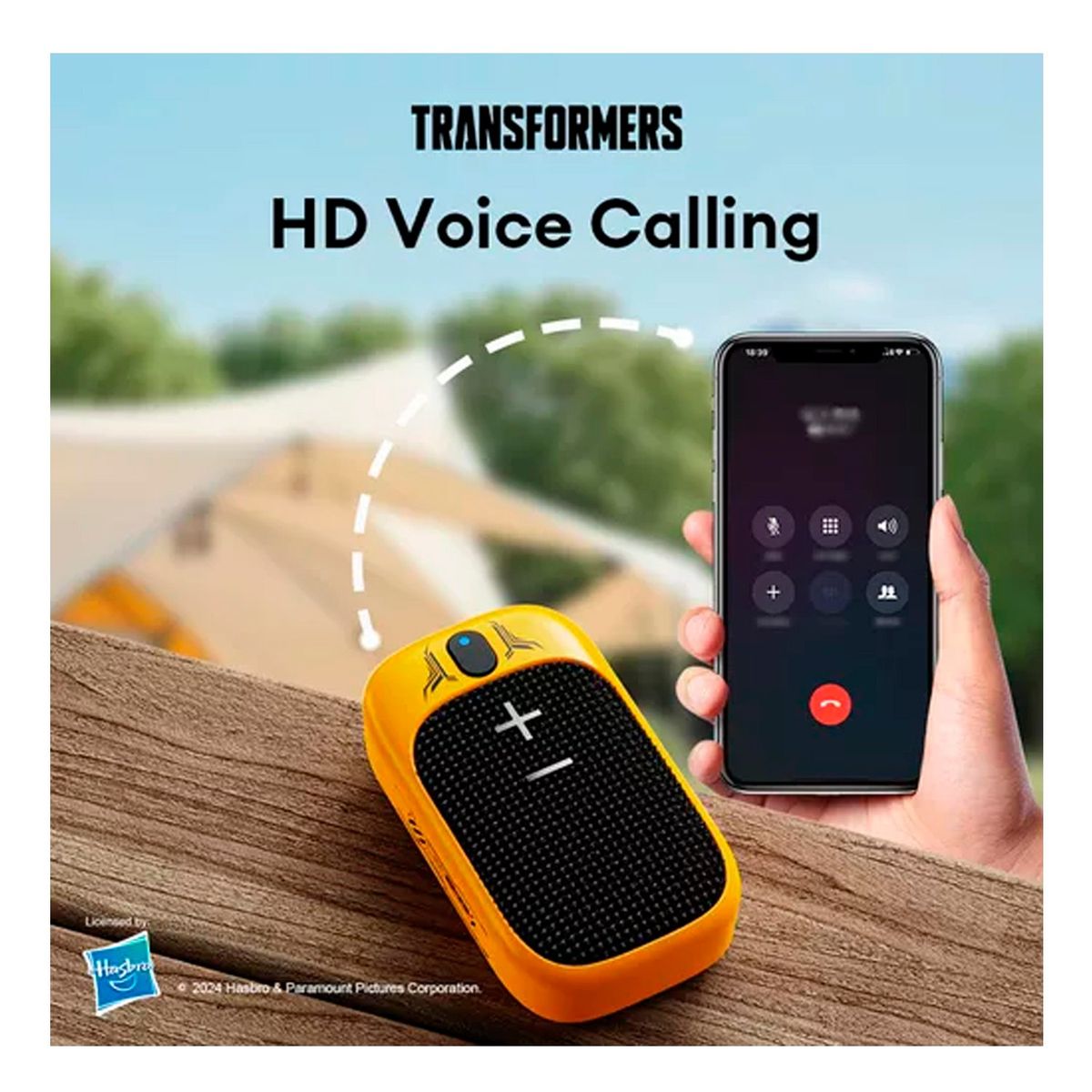 TRANSFORMERS - Parlante Bluetooth Transformers TF-Y07 - Amarillo