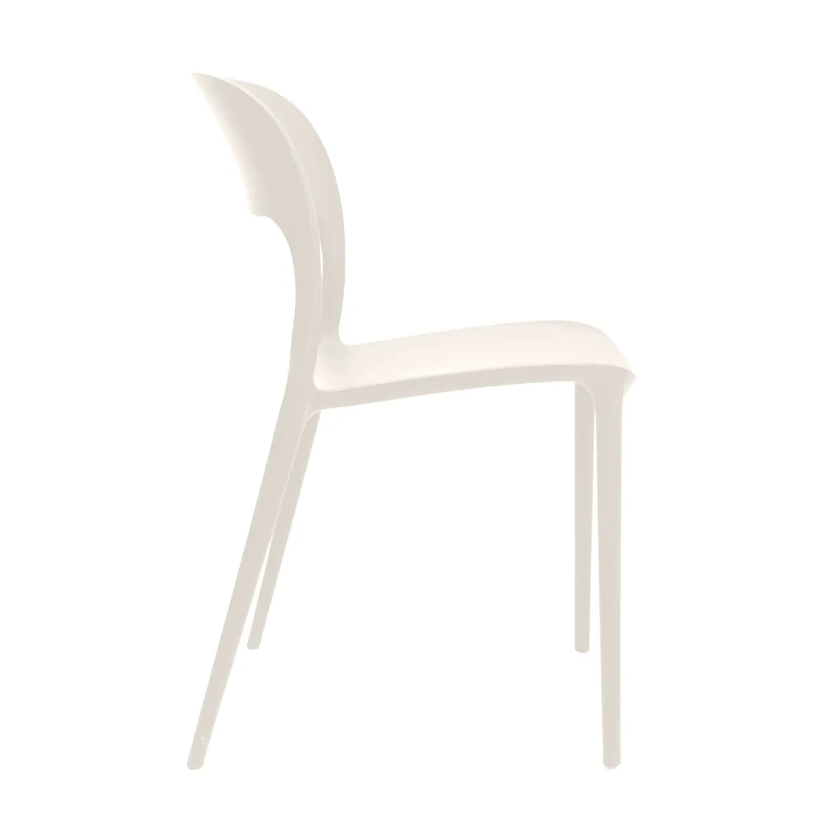 OFIDEAS - Silla De Comedor Diseño Obi Hb Color Blanco Ofideas