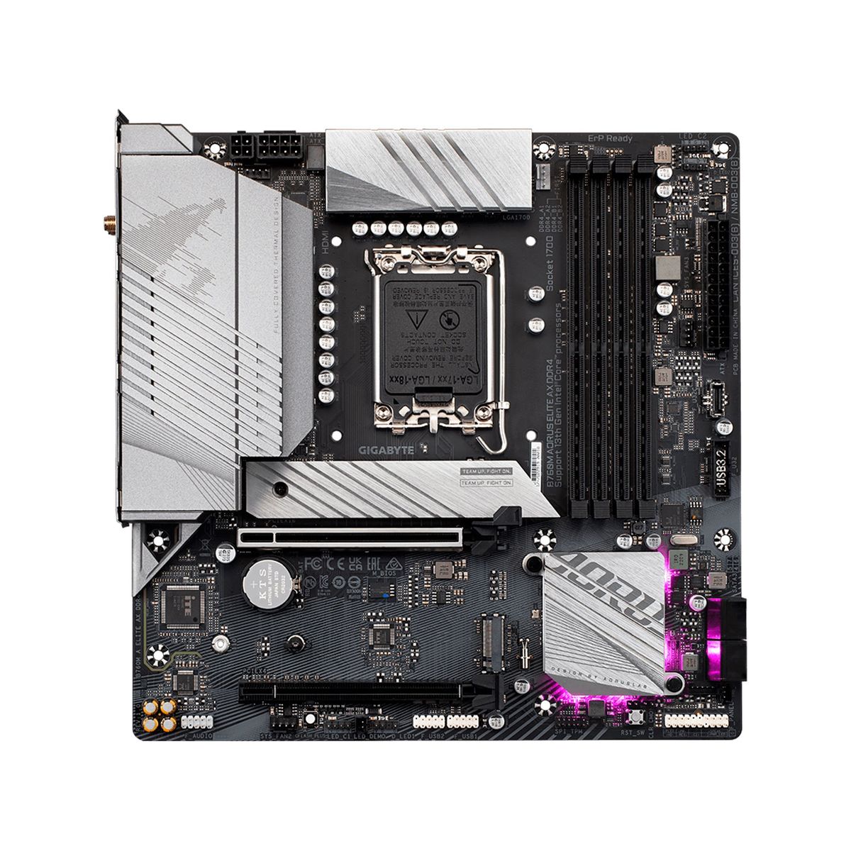 AORUS - PLACA BASE GIGABYTE B760 AORUS ELITE NEGRO PNMBGBB760AOREL-B