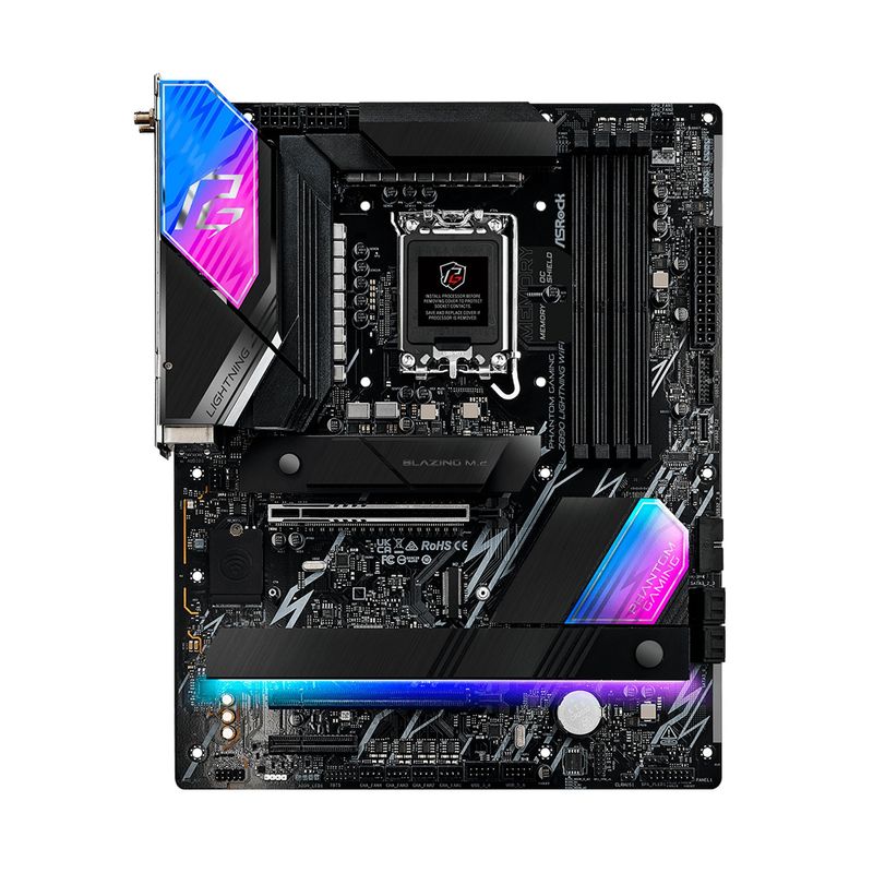 ASROCK - PLACA BASE ASROCK Z890 LIGHTNING WIFI NEGRO PNMBARZ890LNWF