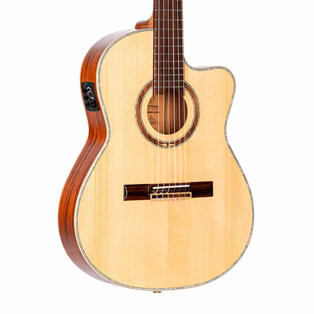 GENERICO - GUITARRA CLASICA ELECTROACÚSTICA - ORTEGA - RCE138-T4