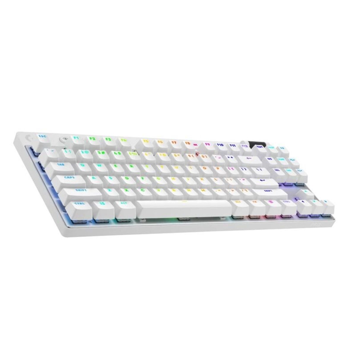 LOGITECH - Teclado Logitech Pro x Tkl Lightspeed Blanco