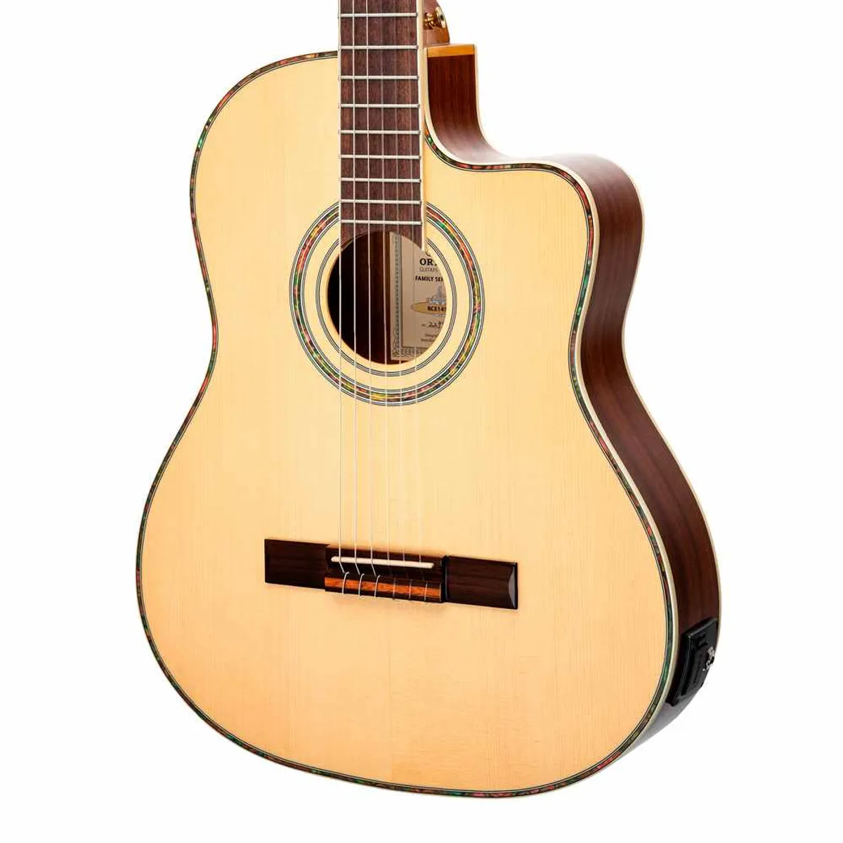 GENERICO - GUITARRA CLASICA ELECTROACÚSTICA - ORTEGA FAMILY SERIES PRO