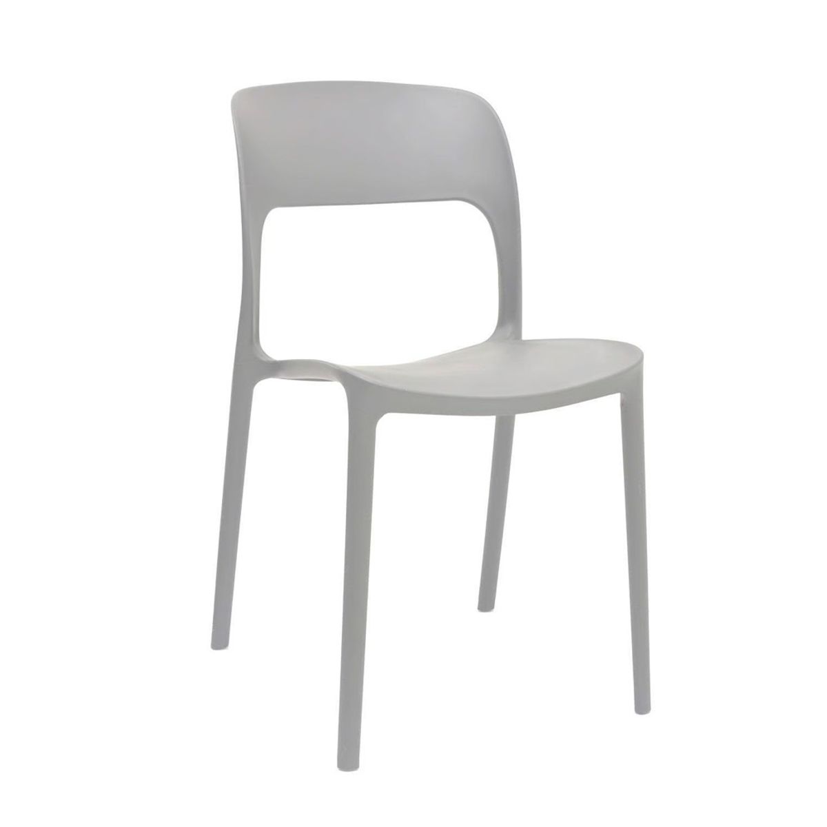 OFIDEAS - Silla De Comedor Diseño Obi Hb Color Gris Ofideas