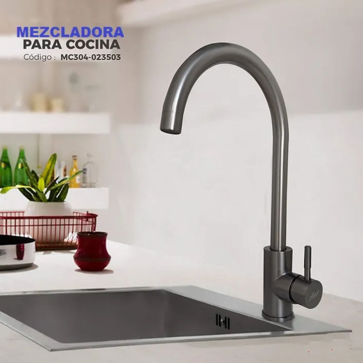XM - MEZCLADORA DE COCINA PLOMO   MC304-023503