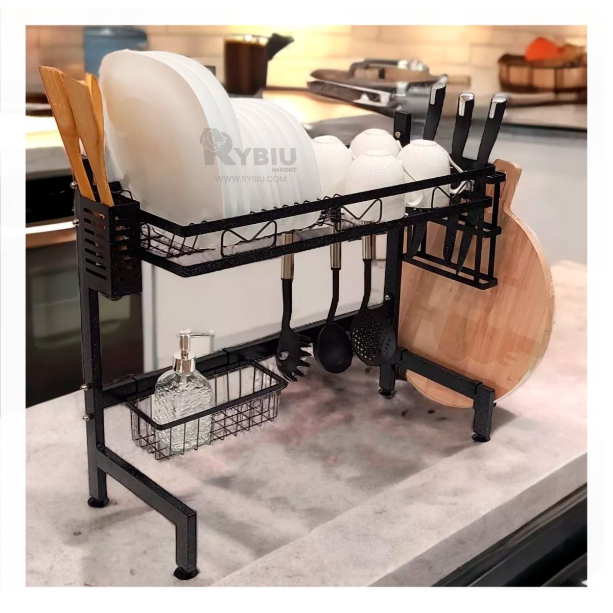 GENERICO - Escurridor Compacto para Porcelana 85cm Y+Papel de Regalo