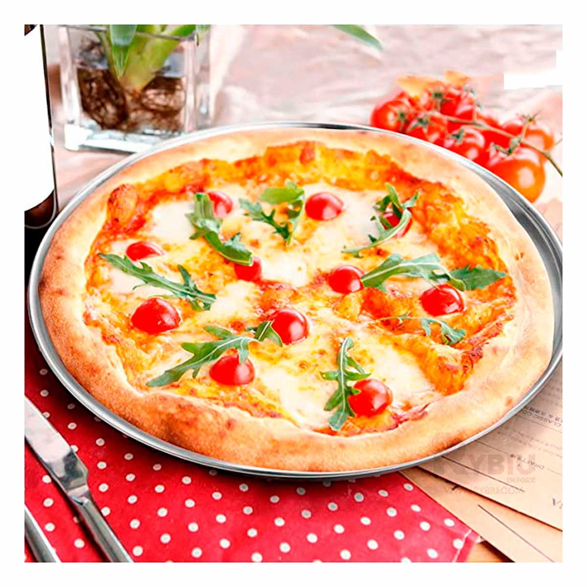 GENERICO - Fuente Simple de Diseño Circular 45x45 cm Y+Regalo Agendita