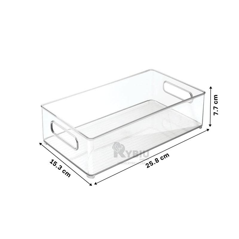 GENERICO - Charola Util para Cocina Acrilico Y+Regalo Ligas para Peinar