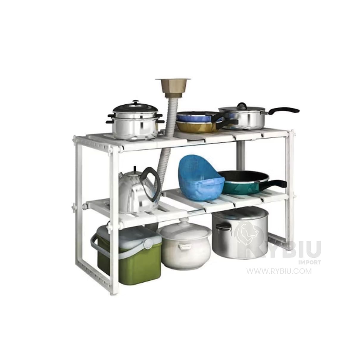 GENERICO - Encimera Practica y Funcional en Blanco Y+Gift Stickers