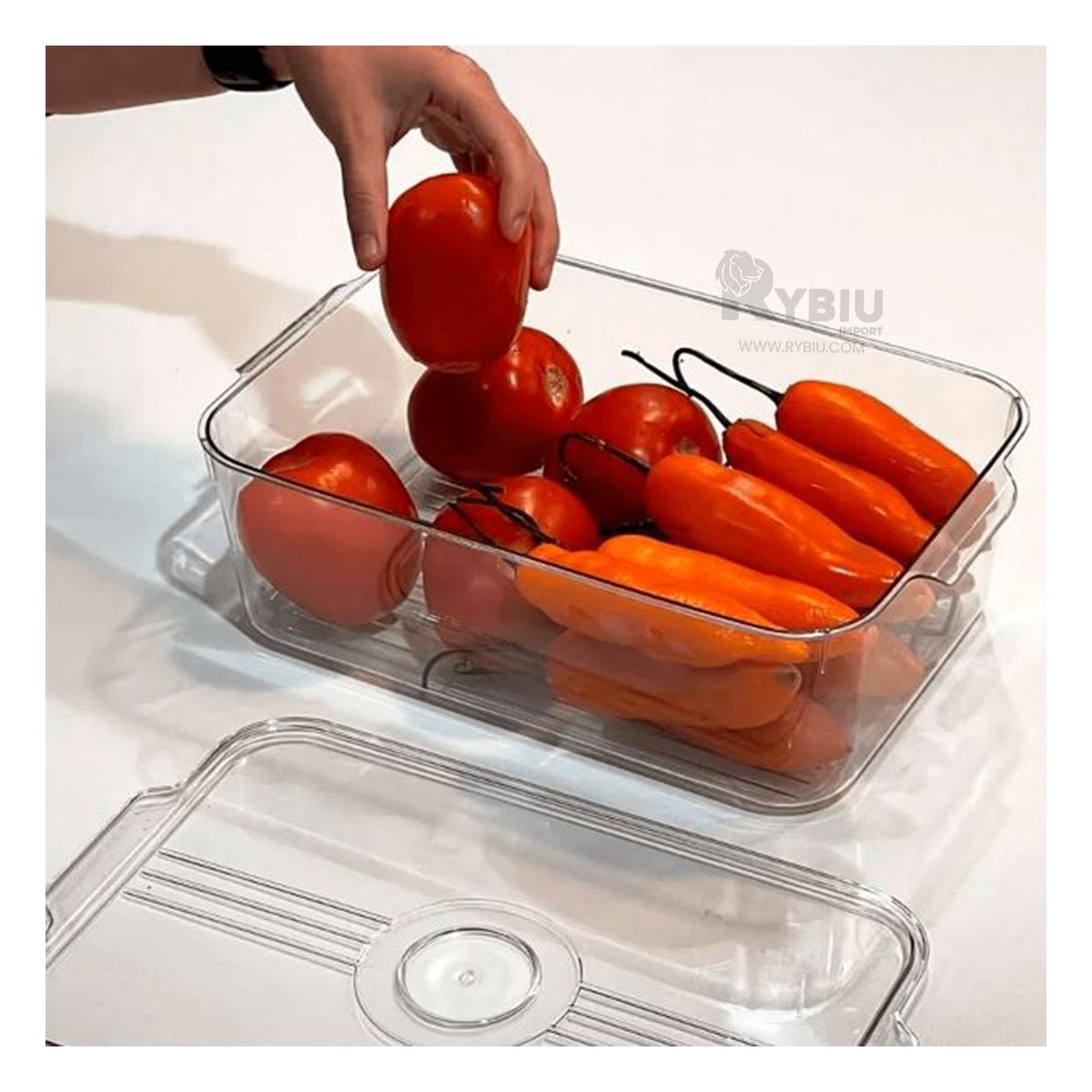 RYBIU IMPORT - Fuente de Tapa Recta y Asas Chicas Y+Gift MiniAgenda