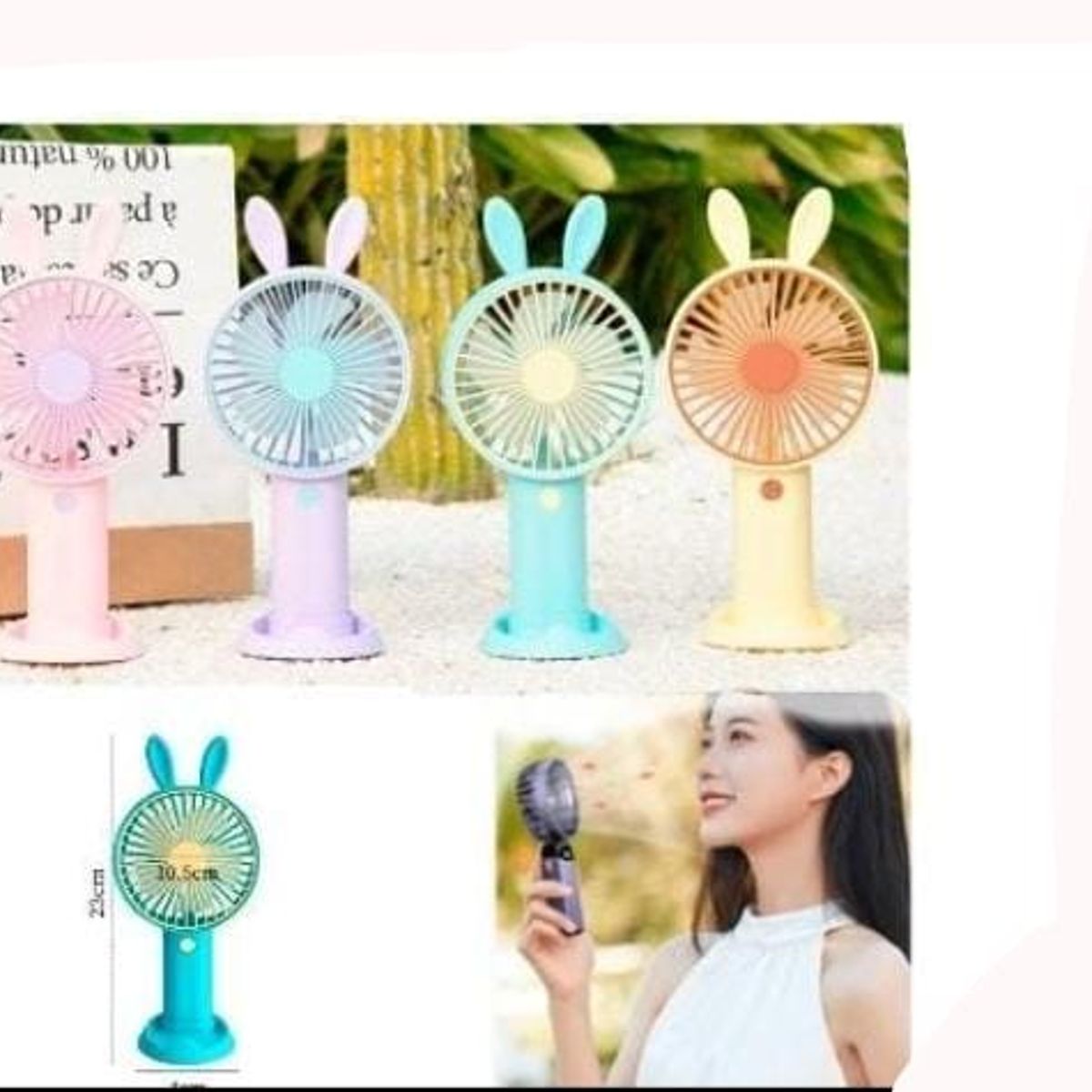 GENERICO - Mini ventilador portátil cartera usb