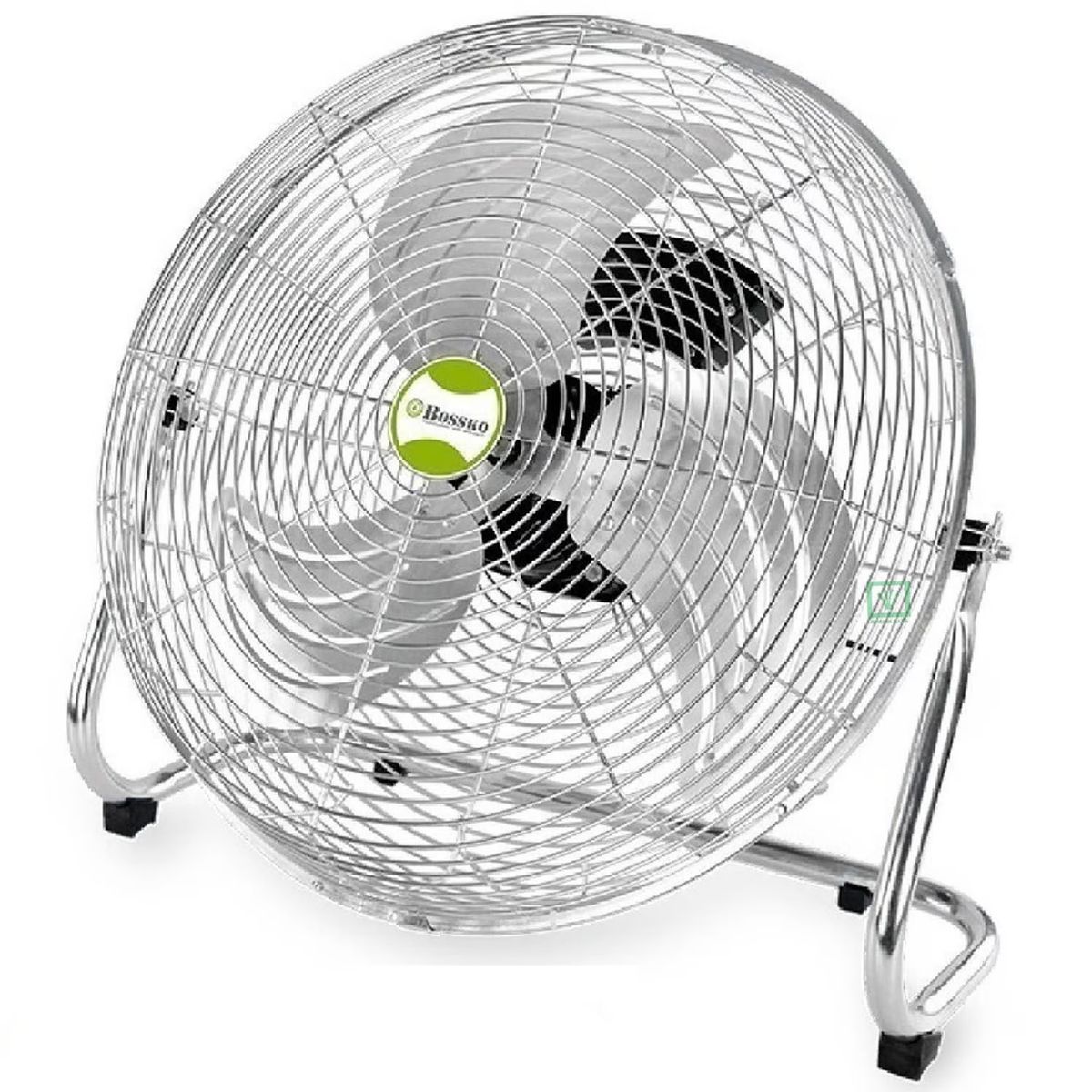 BOSKKO - Ventilador de 18 BK-8226VP Plateado