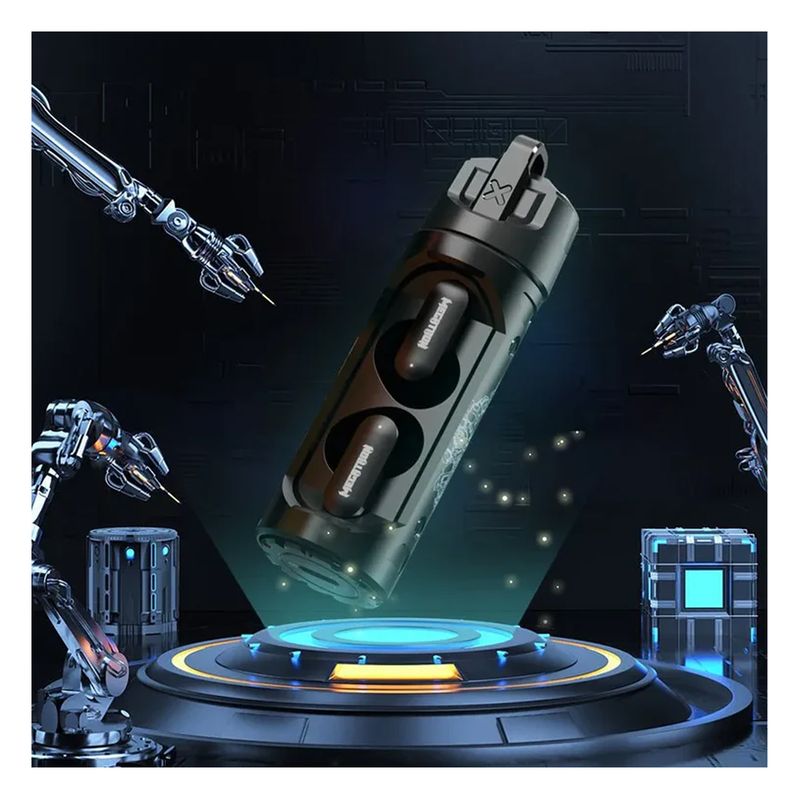 TRANSFORMERS - Audífonos inalámbricos Transformers TF-T11 Megatron Negro BT 5.3