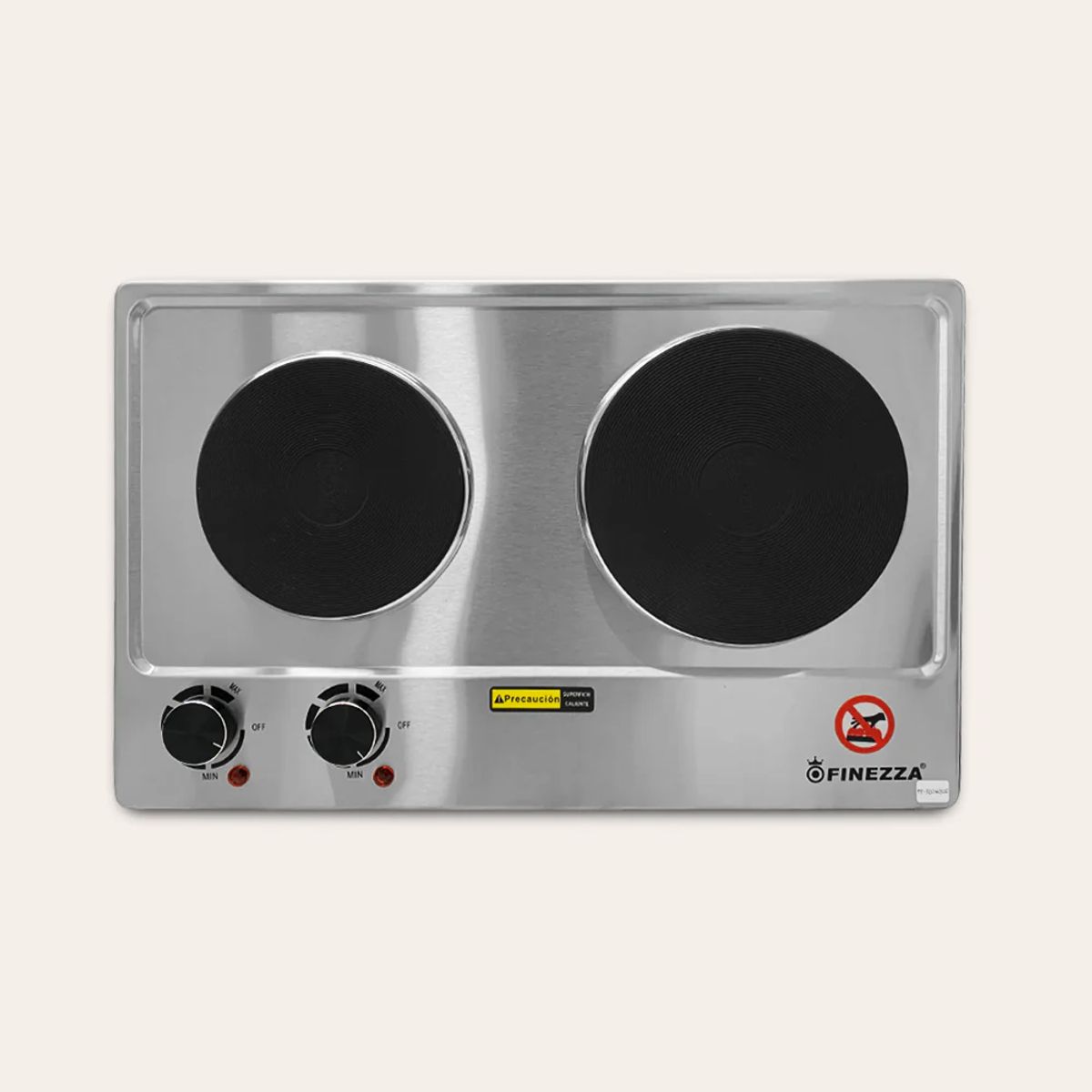 FINEZZA - COCINA ELECTRICA FINEZZA FZ-320H2CE 2 HORNILLAS