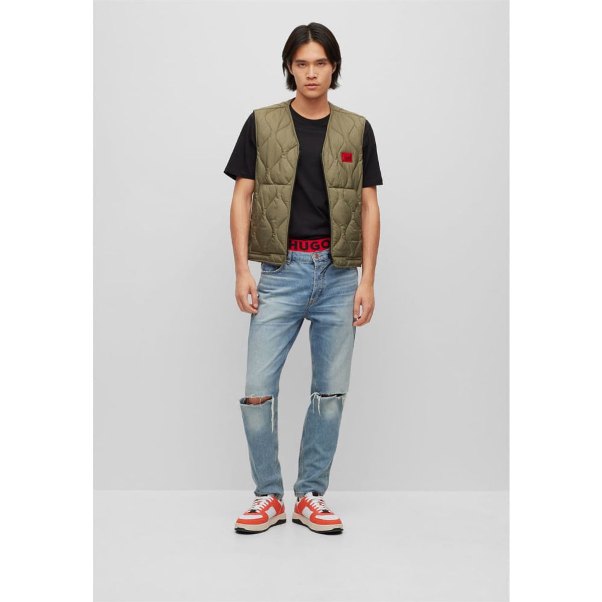 HUGO BOSS - Hugo - Paquete de dos camisetas de algodón con logo/xl