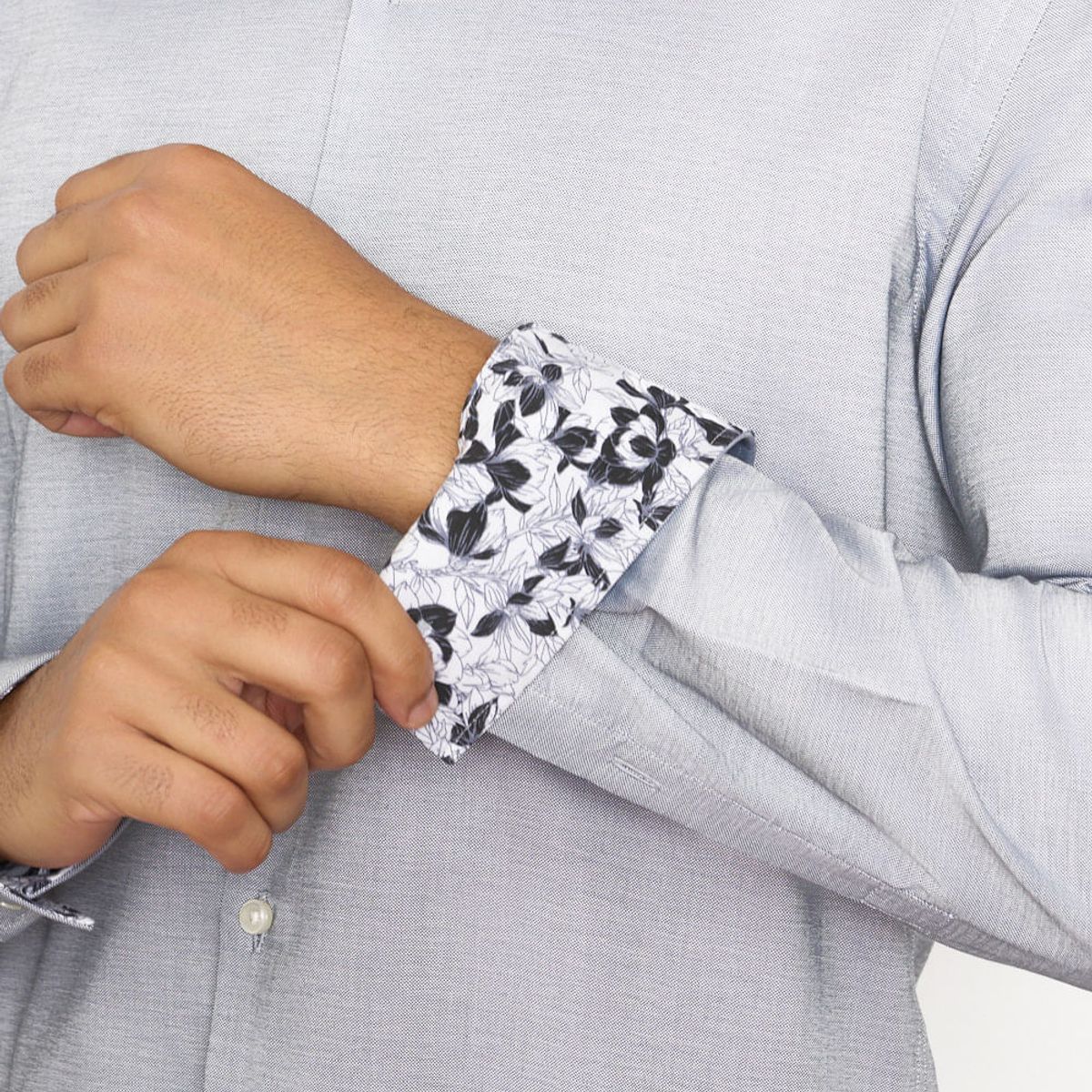 HUGO BOSS - Hugo - Camisa slim fit de algodón Oxford de planchado fácil