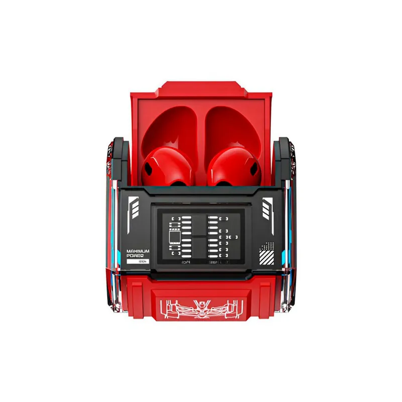 TRANSFORMERS - Audífonos inalámbricos Transformers MG‑C03 Rojo Bluetooth 5.0